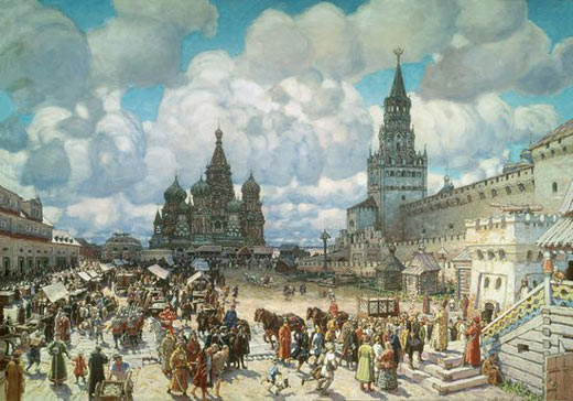 Красная Площадь во второй половине XVIII века